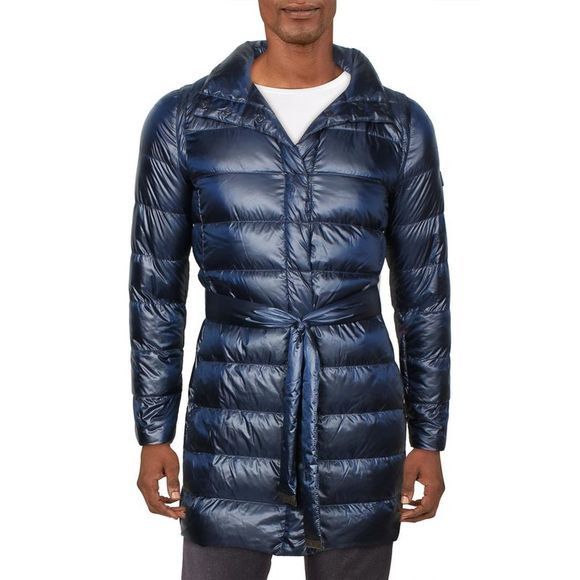 Tumi Jackets & Coats Tumi Womens Navy Down Packable Cold Weather